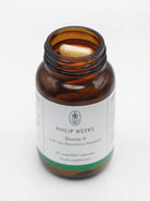 Philip Weeks BIOME 9 - ADVANCED PROBIOTICS top of bottle