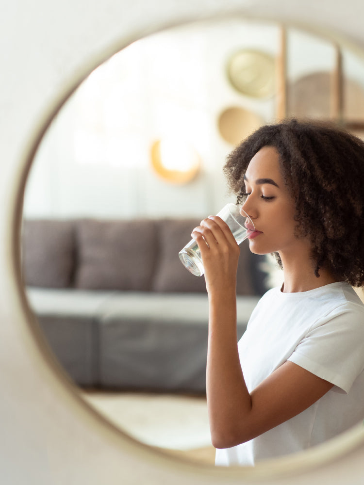 Philip Weeks BIOME 9 - ADVANCED PROBIOTICS lady taking it