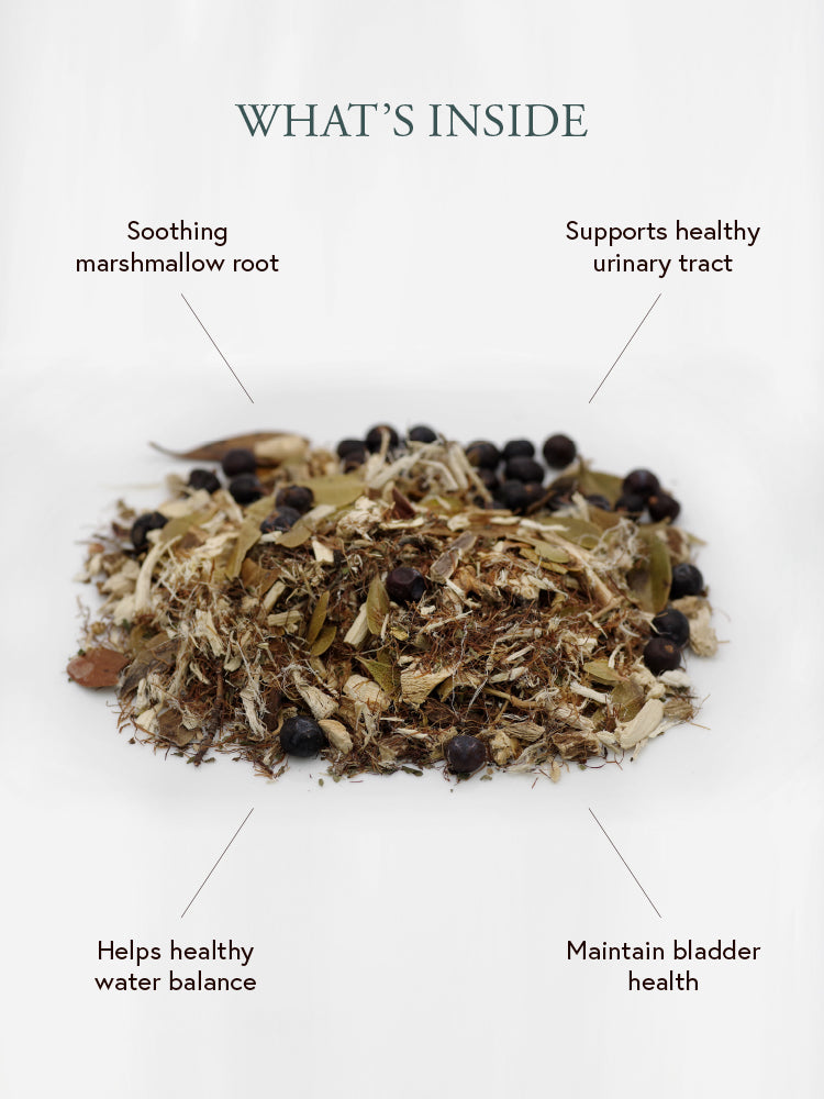 Philip Weeks JUNIPER & MARSHMALLOW TEA benefits